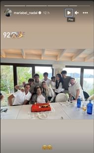 Maria Isabel Nadal's Instagram story.